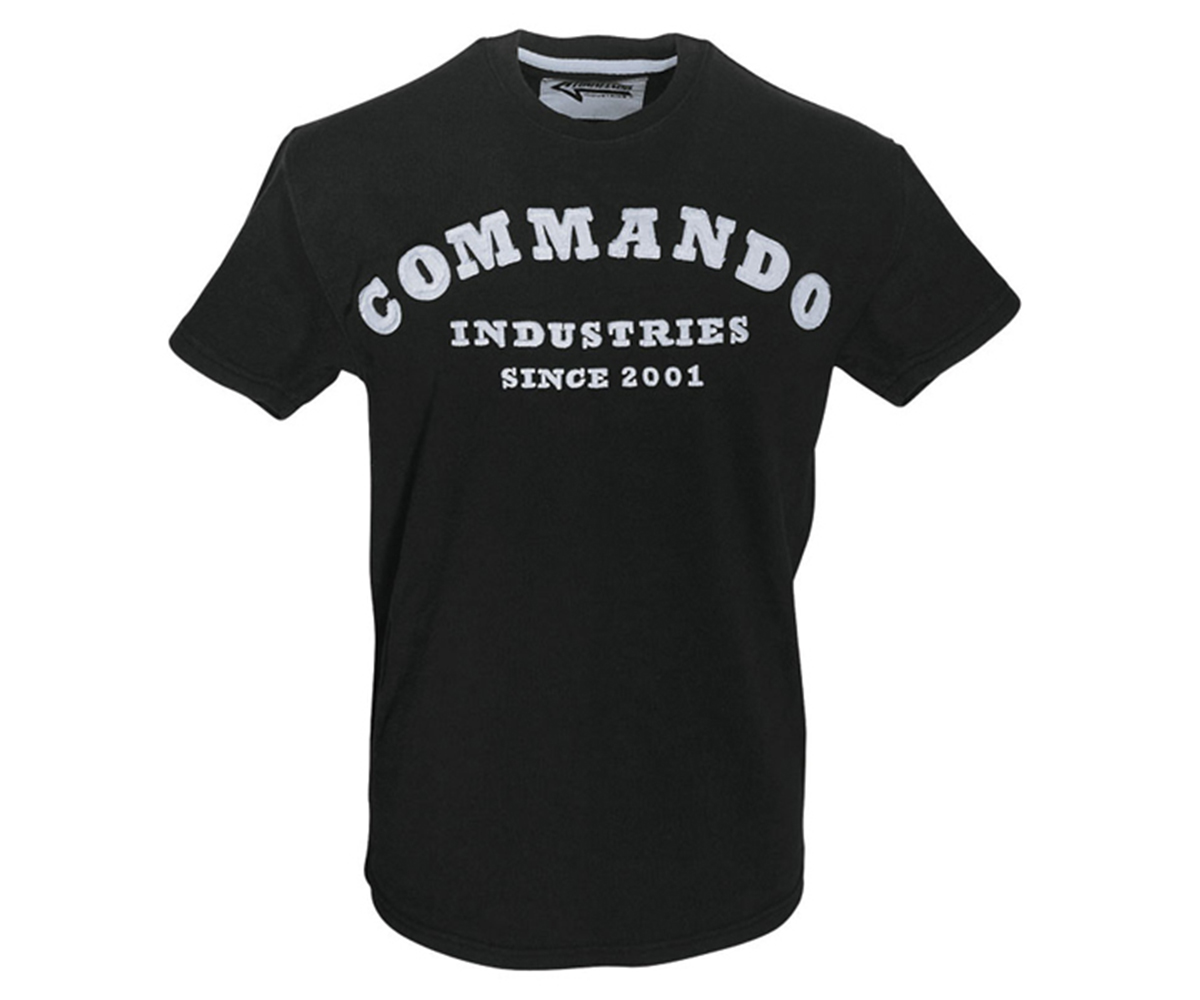 Commando Vintage 2001 T-Shirt schwarz