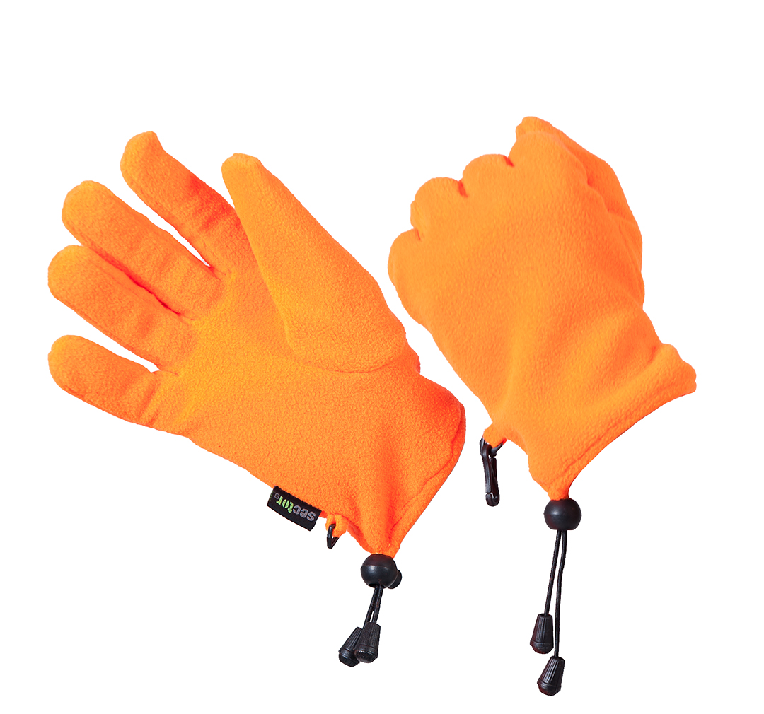 Jagd Outdoorhandschuhe Handschuhe Signalfarbe orange 