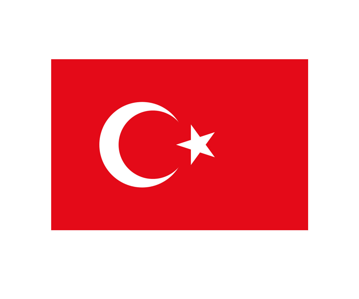 Fahne 90 x 150 cm Türkei