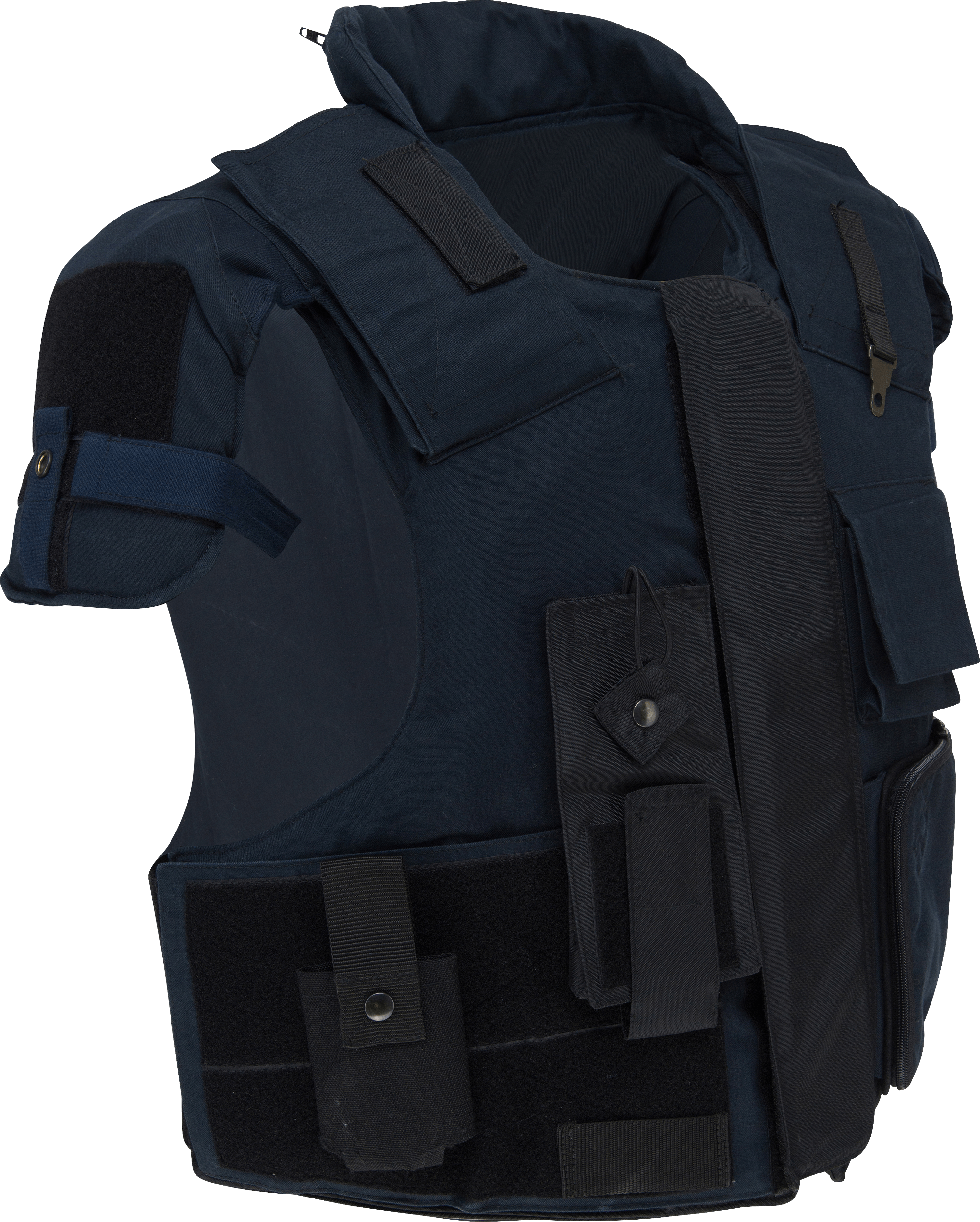 Schlag- und Stichschutz-Weste, original Polizeimodell, gebraucht, Bestzustand, mit Transport-Tasche